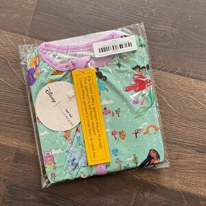 Little Sleepies Kids Pajamas - Green and Purple